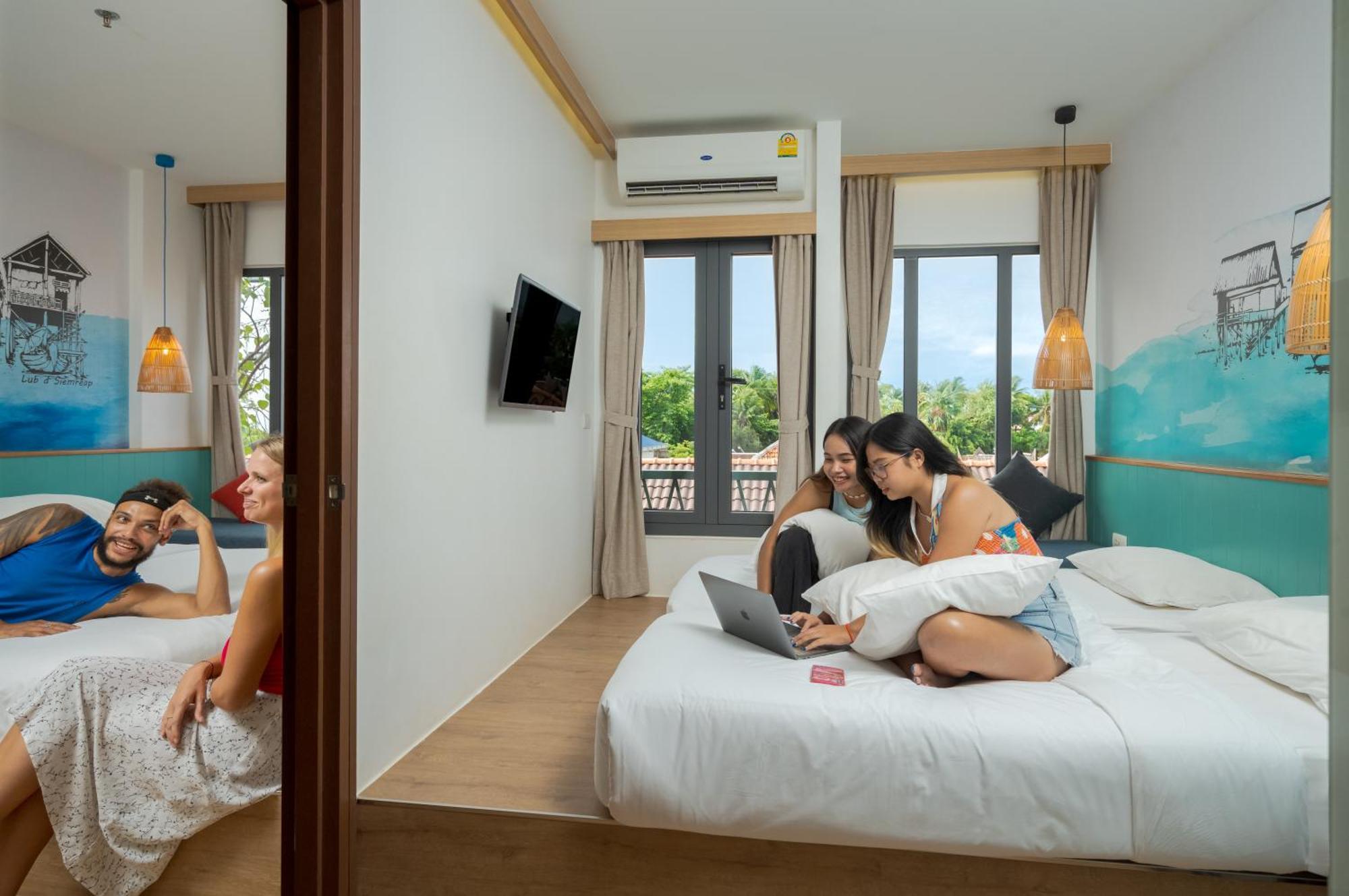Hostel Lub D Cambodia Siem Reap - Near Pub Street & Angkor Wat Exteriér fotografie